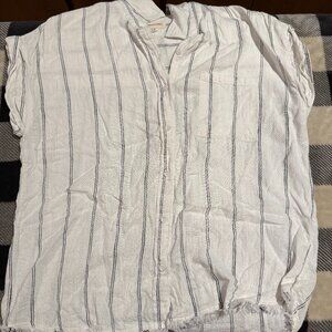 Thread & Supply Women's Black & White Blouse